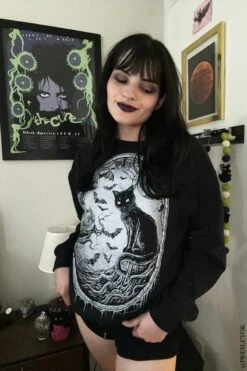 Nocturnal Creatures Sweatshirt -Vampirefreaks Sale Store 2