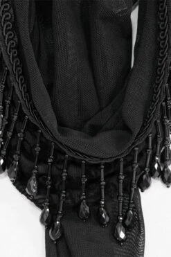 Netherworld Draped Shoulder Top -Vampirefreaks Sale Store 234rtytredffdfd