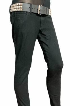 3 Rows Punk Pyramid Stud Belt [SILVER] -Vampirefreaks Sale Store 3 rows punk pyramid stud belt silver belts 573668