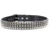 3 Rows Punk Pyramid Stud Belt [SILVER] -Vampirefreaks Sale Store 3 rows punk pyramid stud belt silver belts 962533