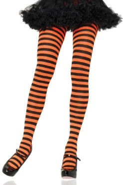 LEG AVENUE Striped Tights [Various Colors] -Vampirefreaks Sale Store 710004022 main