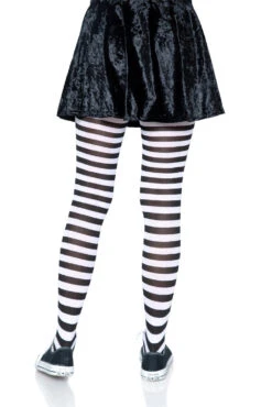 LEG AVENUE Striped Tights [Various Colors] -Vampirefreaks Sale Store 7100 02 007copy