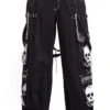 Tripp Super Skull Pants [Black/White] -Vampirefreaks Sale Store AF3770M BLKWHTSKULL F