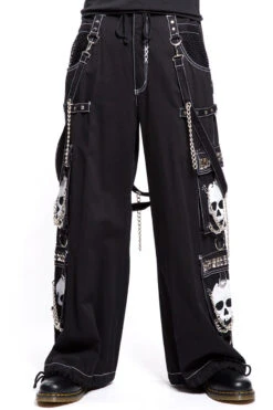 Tripp Super Skull Pants [Black/White]