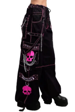 Tripp Super Skull Pants [Black/Pink] -Vampirefreaks Sale Store AF3770 BLKPINK S 1000x 0a8758e5 9c55 4191 8e3e 4a3e8544075b