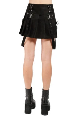 Tripp NYC Super D-Ring Skirt [Black] -Vampirefreaks Sale Store AF4065 BLK B 1000x db54e1a2 6ba9 4b44 9361 d82a3e538463
