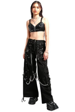 Tripp Ultra Dark Street Pants -Vampirefreaks Sale Store AF7048 BLK FULL