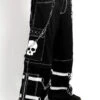 Tripp NYC Skull Bondage Pants [Black/White] -Vampirefreaks Sale Store AF7049M BLKWHT S 1000xcopy