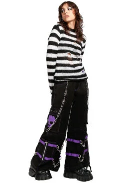 Tripp NYC Skull Bondage Pants [BLACK/PURPLE] -Vampirefreaks Sale Store AF7049 BlKPURSKULL FULL 1000x 0614d0c9 6562 4ad0 a2f5 ebbee39d6654