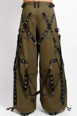 Machine Gun Tripp NYC Pants [Army Green] -Vampirefreaks Sale Store AF7114M ARMY B 1000xcopy