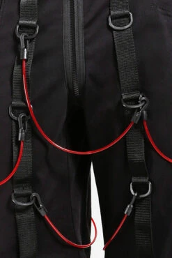 Tripp NYC Transfusion Pants [Black/Red] -Vampirefreaks Sale Store AF7138M BLACKRED CL