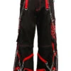 Tripp NYC Spider Zip Off Pants [BLACK/RED]