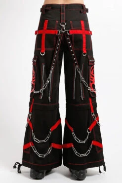 Tripp NYC Spider Zip Off Pants [BLACK/RED] -Vampirefreaks Sale Store AF7140 BLKREDSPIDER B 1000x 49b0e3d2 281a 46f2 a634 1e2499ca58da