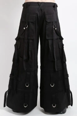 Tripp NYC Ring Strap Pants [Black] -Vampirefreaks Sale Store AF7158M BLACK B