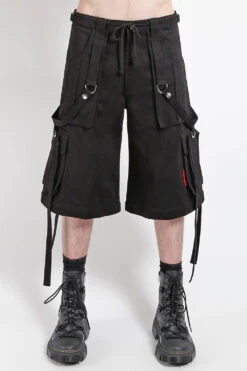 Tripp NYC Ring Strap Pants [Black] -Vampirefreaks Sale Store AF7158M BLACK FSHORT