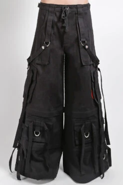 Tripp NYC Ring Strap Pants [Black] -Vampirefreaks Sale Store AF7158 BLACK F