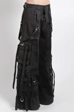 Tripp NYC Ring Strap Pants [Black] -Vampirefreaks Sale Store AF7158 BLACK S