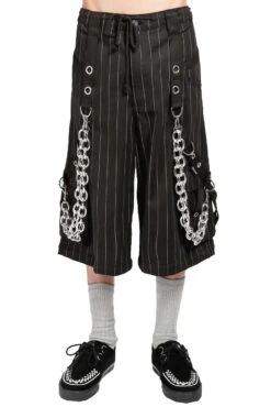 Tripp NYC Power Chain Pants [Black/White Pinstripe] -Vampirefreaks Sale Store AF7242MP BLKWHTGODFATHER SHORT 1000x 21043d3a a6ae 4ec7 8bac 370ffc4a873b
