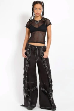 Tripp NYC Freedom Pants [Black/White] -Vampirefreaks Sale Store AF7543 BLKWHT FULL 1000x ab419e2f 4b21 4aab b172 ff55da2b10ec