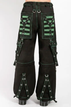 Tripp Electro Pants [Black/Green] -Vampirefreaks Sale Store AF7654M BLKGRN B 1