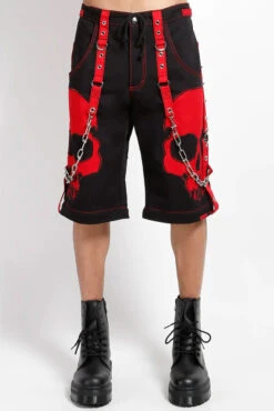 Tripp NYC Scare Pants [Black/Red] -Vampirefreaks Sale Store AF7726M BLKRED FSHORT 1000x 1472de8d bb12 47a1 9d7c 6f53bddc90a5