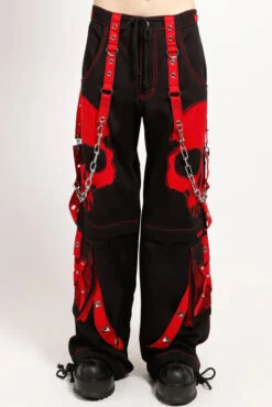 Tripp NYC Scare Pants [Black/Red] -Vampirefreaks Sale Store AF7726 BLKRED F 1000x 7e0bfe66 cf9e 45fd 920f a7cf972ed524