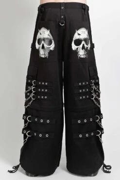 Tripp NYC Devil Skull Pants [Black] -Vampirefreaks Sale Store AF7770M BLACK B