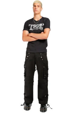 Tripp Zip Off Crush Pants [Black/Black] -Vampirefreaks Sale Store AF866M BLK FULL 1000x ea2f7c8d d082 4278 ae3c 5c98031137c1