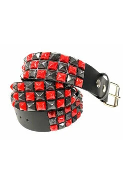 Not Dead Yet Checkered Belt [RED/BLACK] -Vampirefreaks Sale Store BT555 RS 12 500x 2beb3822 ff66 495a 9799 b1c1b6a0314d