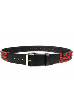 Not Dead Yet Checkered Belt [RED/BLACK] -Vampirefreaks Sale Store BT555 RS 500x 6b403f5c 11dc 49a3 9d26 f17a5a33f7f9