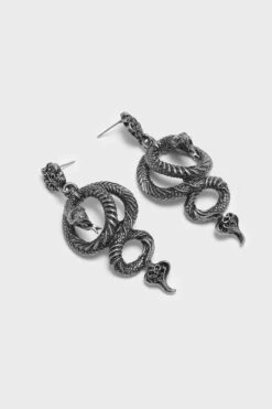 Deadly Coil Earrings -Vampirefreaks Sale Store DEADLY COIL EARRINGS 1