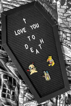 Ouchie Voodoo Doll Enamel Pin -Vampirefreaks Sale Store Emo Enamel Pins c0526ba7 b455 413d bc71 6415033207ff