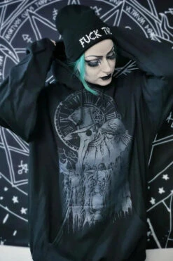 Plague Doctor Hoodie [GREY ASHES]