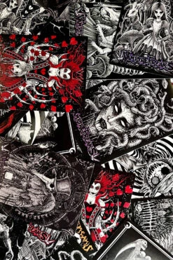 VF Sticker Pack 24 VF Sticker Pack -Vampirefreaks Sale Store Goth Stickers df52ba64 df24 45d7 befe a1c6f021ad3e