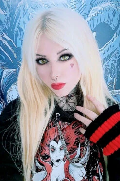 Queen Of Hearts Hoodie -Vampirefreaks Sale Store Gothic Disney Hoodie