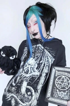 The Call Of Cthulhu Hoodie -Vampirefreaks Sale Store Gothic Tentacle Pullover