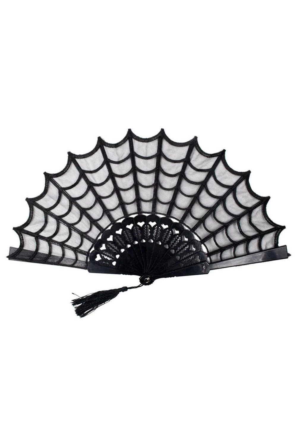 Spiderweb Lace Hand Fan 1 Spiderweb Lace Hand Fan
