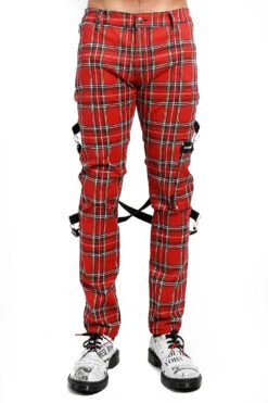 Tripp Chaos Pants [Red Plaid]