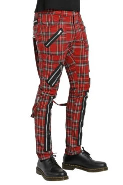 Tripp Mens Punk Bondage Pants [Red Plaid] -Vampirefreaks Sale Store IS674MP REDPLD S 1622x 77b015de 3080 47b7 b9d3 6580ef84f510