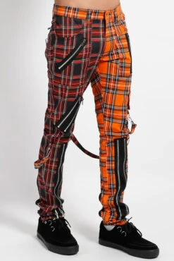 Tripp NYC Madness Pants [Black/Orange Plaid] -Vampirefreaks Sale Store IS675MP BLACKORANGEPLD S 1000x f910d16a e897 4173 a9c8 78a56bfe9554