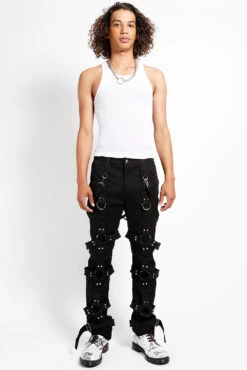 Tripp Harness Pants [Black] -Vampirefreaks Sale Store IS7620M BLK FULL