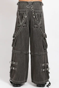 Tripp NYC Crypt Pants [BLACK DENIM] -Vampirefreaks Sale Store JM3358M BLACK DENIM B