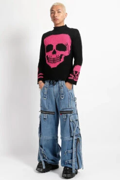 Tripp NYC Denim X Strap Pants [Light Blue] -Vampirefreaks Sale Store JM7114M LIGHTWASH FULL 1000x 52f4b540 78e1 4dcc 98ae 6f480645e1e4