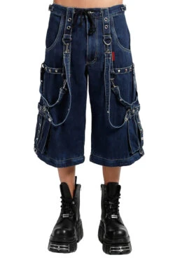 Tripp NYC Strap Zip-Off Pants [BLUE DENIM] -Vampirefreaks Sale Store JM7117M DENIM FSHORT NEW 1000x d00d448d 6d16 4d37 bacd 1925a43ea7c5