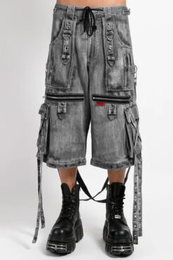 Tripp NYC X-Strap Pants [BLACK FOG WASH DENIM] -Vampirefreaks Sale Store JM7144MB BLACKFOG F SHORT 1000x f16a8cd7 a264 4afb a49a 10e862862d8d