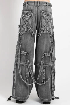 Tripp NYC X-Strap Pants [BLACK FOG WASH DENIM] -Vampirefreaks Sale Store JM7144 BLACKFOG B 1000x 5f4f84d5 701b 426e b4d7 a70c49d2a581