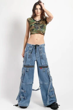 Tripp NYC Denim X Strap Pants [Light Blue] -Vampirefreaks Sale Store JM7144 LIGHTINDIGO FULL 1000x 21808116 381d 4d14 a77c 5ccd68df8688