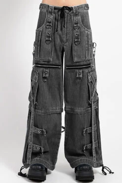 Tripp NYC Denim X Strap Pants [BLACK DENIM] -Vampirefreaks Sale Store JM7144 LIGHTINDIGO F de768114 37