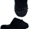 Kreepy Kozy Bat Slippers [BLACK]