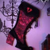 Voltaire Gothic Xmas Stocking [Multiple Colors Available]